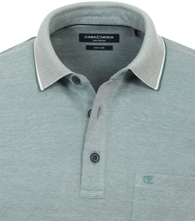 Casa Moda polo shirt 1/2 sleeve plain NOS (993106500/393 türkis) - WeekendMode