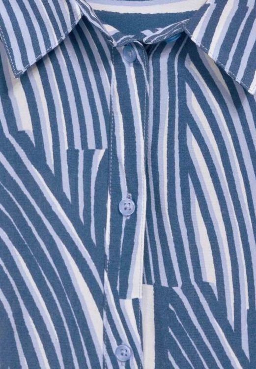 Cecil Printed Shirt Collar Blouse (04.344678/35877) - WeekendMode