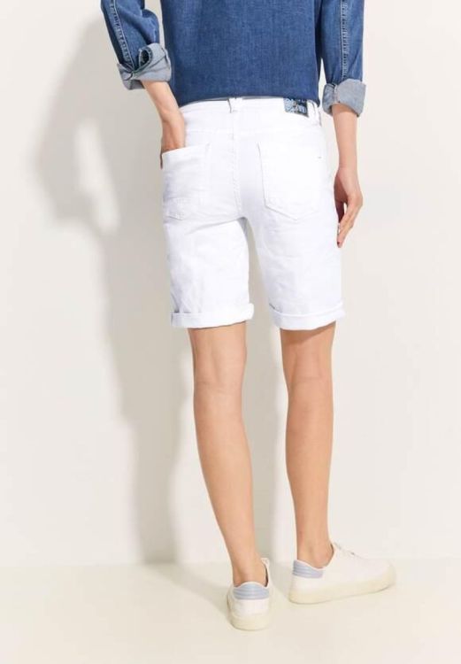 Cecil Style Scarlett Shorts White (05.377707/10000) - WeekendMode