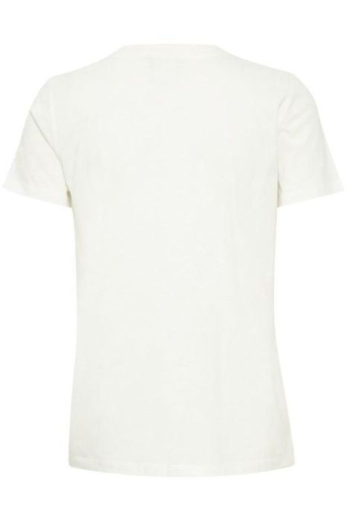 ICHI T-shirt s/s (20121421/White) - WeekendMode