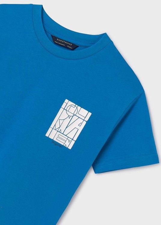 Nukutavake S/s t-shirt (7C.6033/Turquoise) - WeekendMode