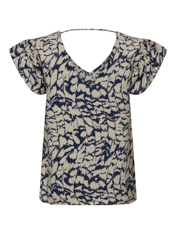 Only ONLCELINA S/S TOP PTM (15315110/Naval Academy Swirly animal) - WeekendMode