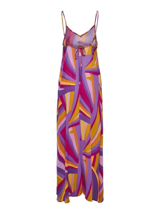 Only ONLFELICIA STRAP LONG DRESS PTM (15319555/Bright Rose Occ stripe) - WeekendMode