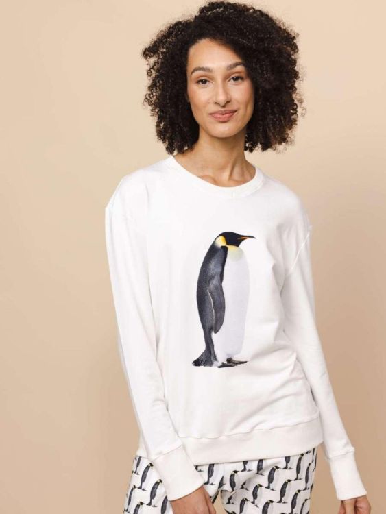 SNURK Penguin Pyjama Women (Penguin Pyjama Women/Wit) - WeekendMode