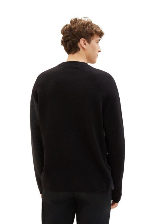 Tom Tailor Denim Men relaxed jacquard pullover (1038272/29999) - WeekendMode