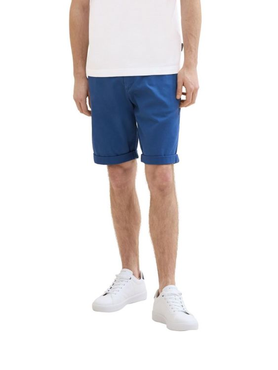 Tom Tailor Men Casual regular stretch chino shorts (1040228/34588 sailing blue) - WeekendMode