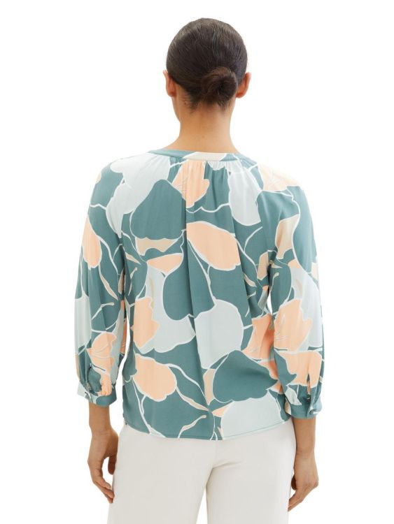 Tom Tailor Women feminine print blouse (1040308/34845 abstract flower print) - WeekendMode