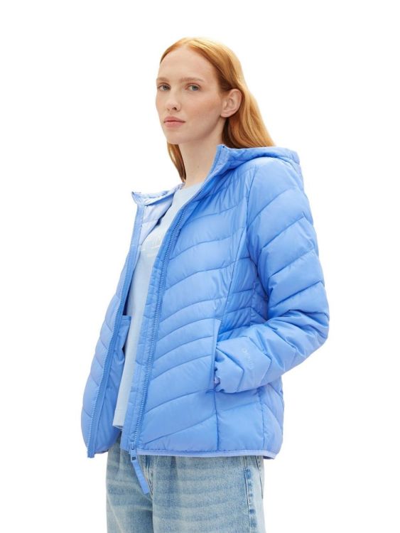 Tom Tailor Women light weight puffer jacket (1035807/18712 sicilian blue) - WeekendMode
