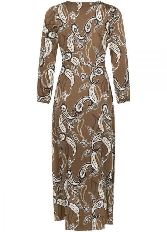 Tramontana Dress Olive Paisley Print (E03-96-501/9996) - WeekendMode